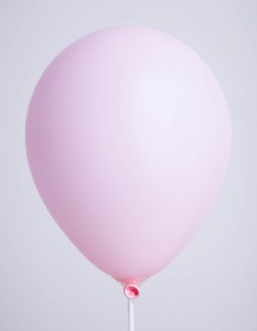 Opaque Candy Pink Decorative balloons 5 